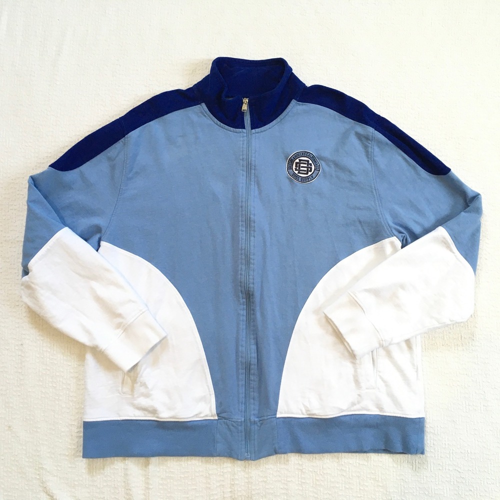 Dogg Supply By Snoop Dogg Track Jacket Full Zip Mens 2XL Streetwear 90s